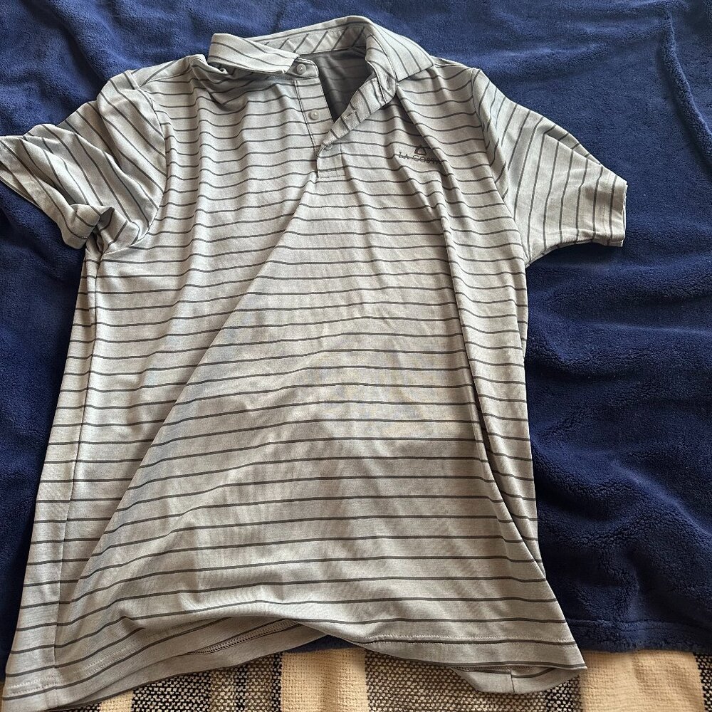 Gray Under Armour La Costa Golf Polo (Large)
